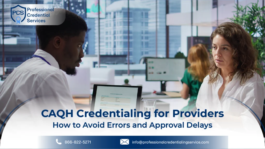CAQH credentialing for providers