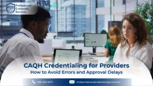 CAQH credentialing for providers