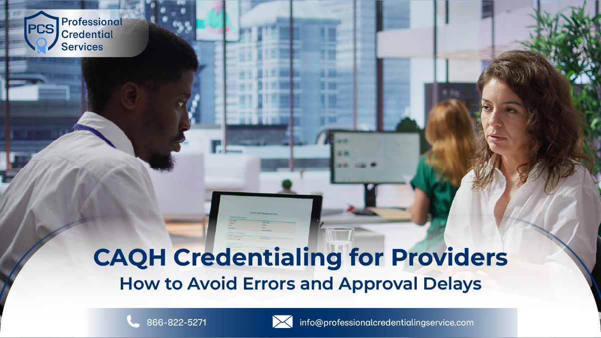 CAQH credentialing for providers